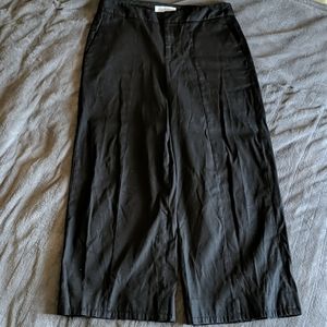 Everlane wide leg cotton trousers